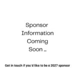 Sponsor Information Coming Soon